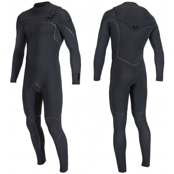 Neopreno O´Neill Hyperfreak Fire 5/4mm+ CZ Black/Black