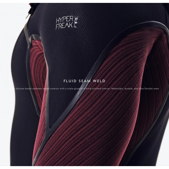 Neoprene ONeill Hyperfreak Fire 5/4mm+ CZ Black/Black