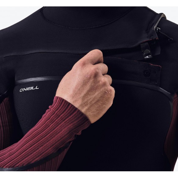 Fato Surf O´Neill Hyperfreak Fire 5/4mm+ CZ Black/Black