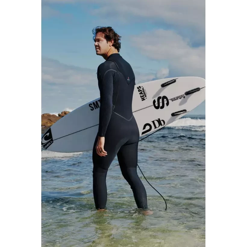 Fato Surf O´Neill Hyperfreak Fire 5/4mm+ CZ Black/Black