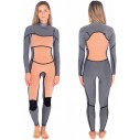 Fato Surf Hurley Plus Womens 3/2mm Printed Java Tropical