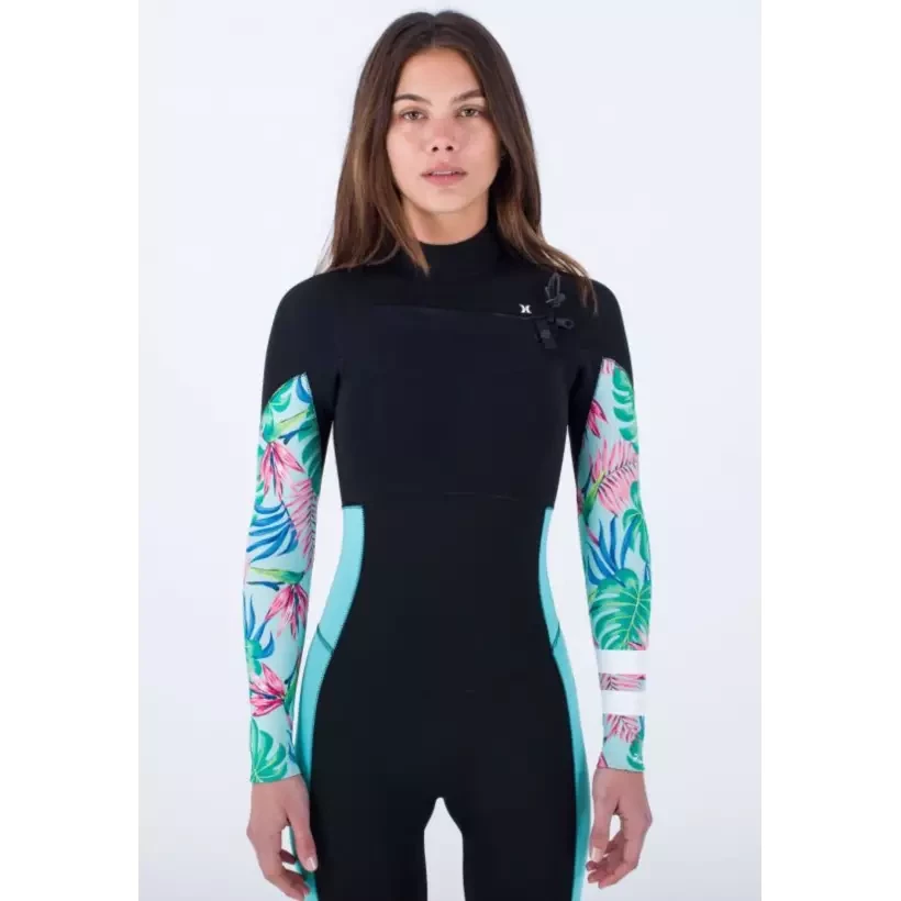 Muta surf Hurley Plus Womens 3/2mm Printed Java Tropical
