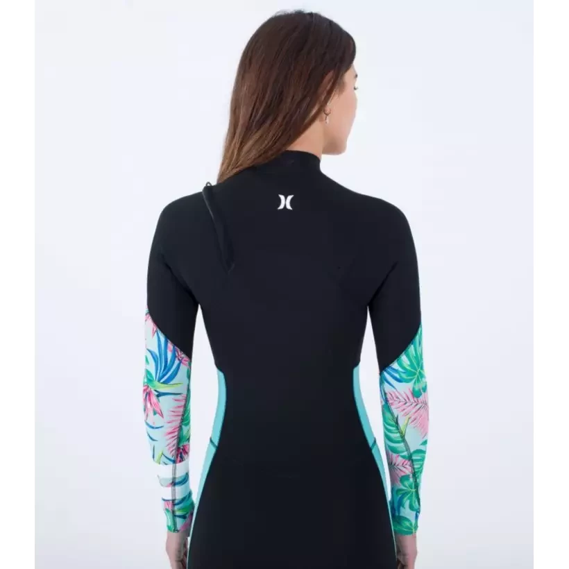 Wetsuit Hurley Plus Womens 4/3mm Printed Java Tropical