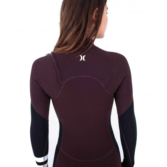 Traje Neopreno Hurley Plus 4/3mm Womens BLACK/MAHOGANY