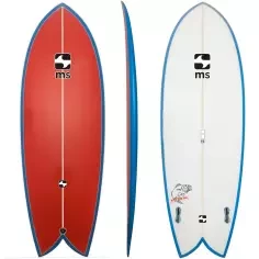 Prancha de surf Retro Fish MS Black Bass Retro Twin