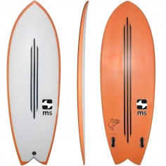 Surfboard Retro Fish MS Black Bass Retro Twin CFE