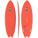 Tabla de surf MS Black Bass Modern Twin