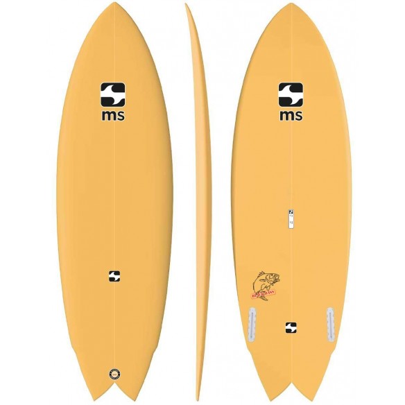 Prancha de surf MS Black Bass Modern Twin