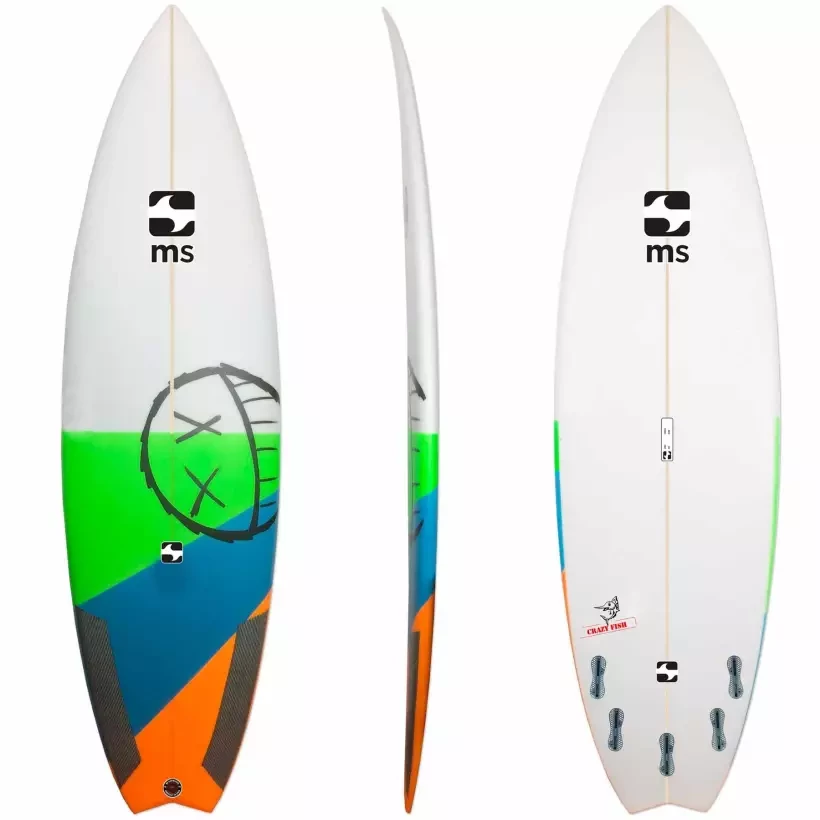 Surfboard MS Crazy Fish