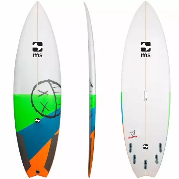 Surfboard MS Crazy Fish
