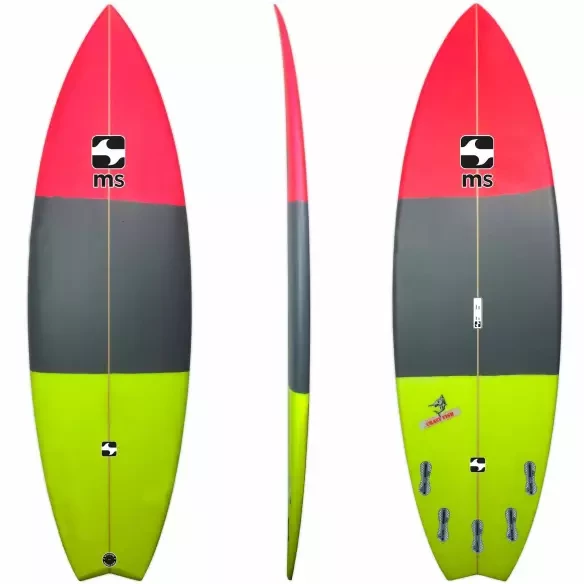 Surfboard MS Crazy Fish