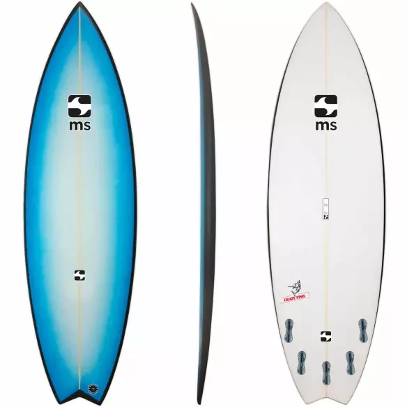 Surfboard MS Crazy Fish