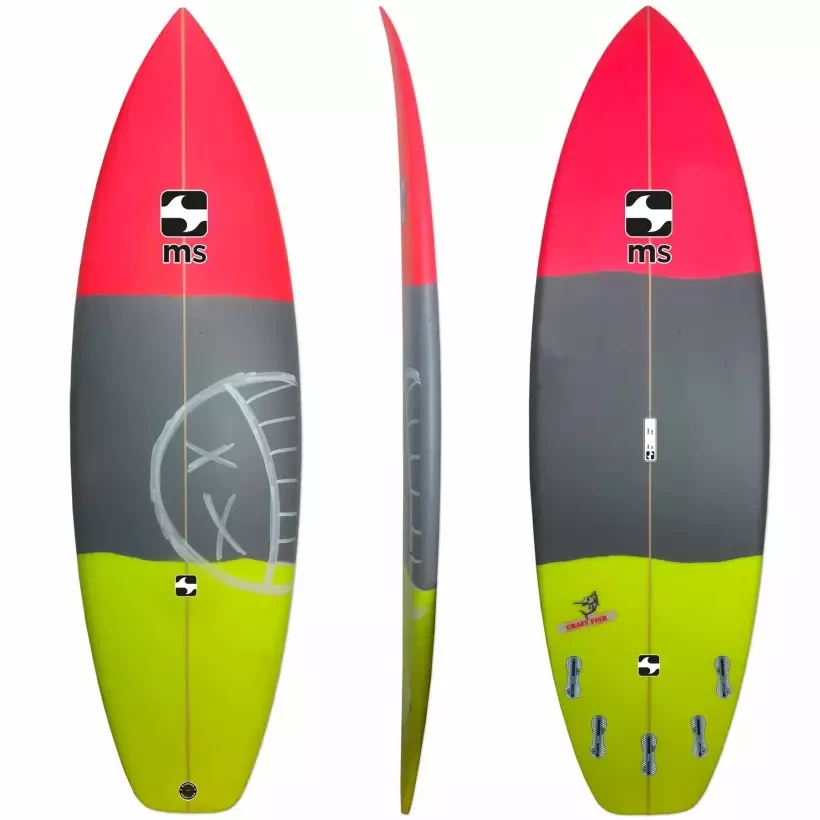 MS Crazy Fish Squash Surfboard