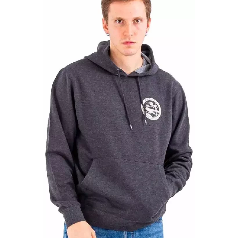 Sudadera Vissla Coastal Black Heather