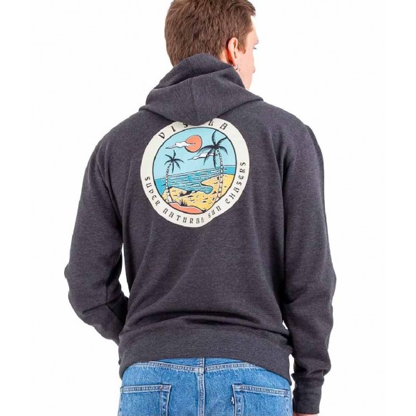 Sweatshirt Vissla Coastal Black Heather