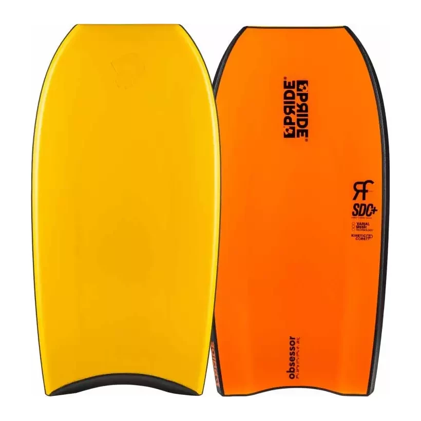 Bodyboard Pride Obsessor PP Radial Flex SDC+ Varial Tangerine/Orange