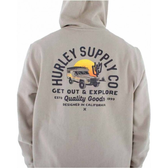 Suéter Hurley Deserted fleece Sandstorm
