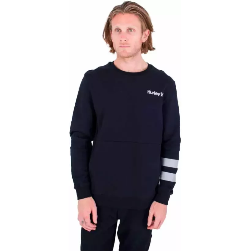 Suéter Hurley Oceancare crew Black