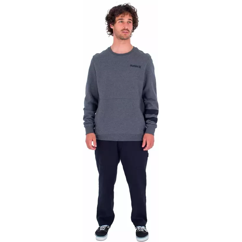 Sudadera Hurley Oceancare crew Grey