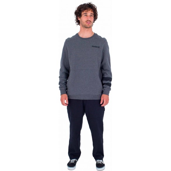 Sudadera Hurley Oceancare crew Grey