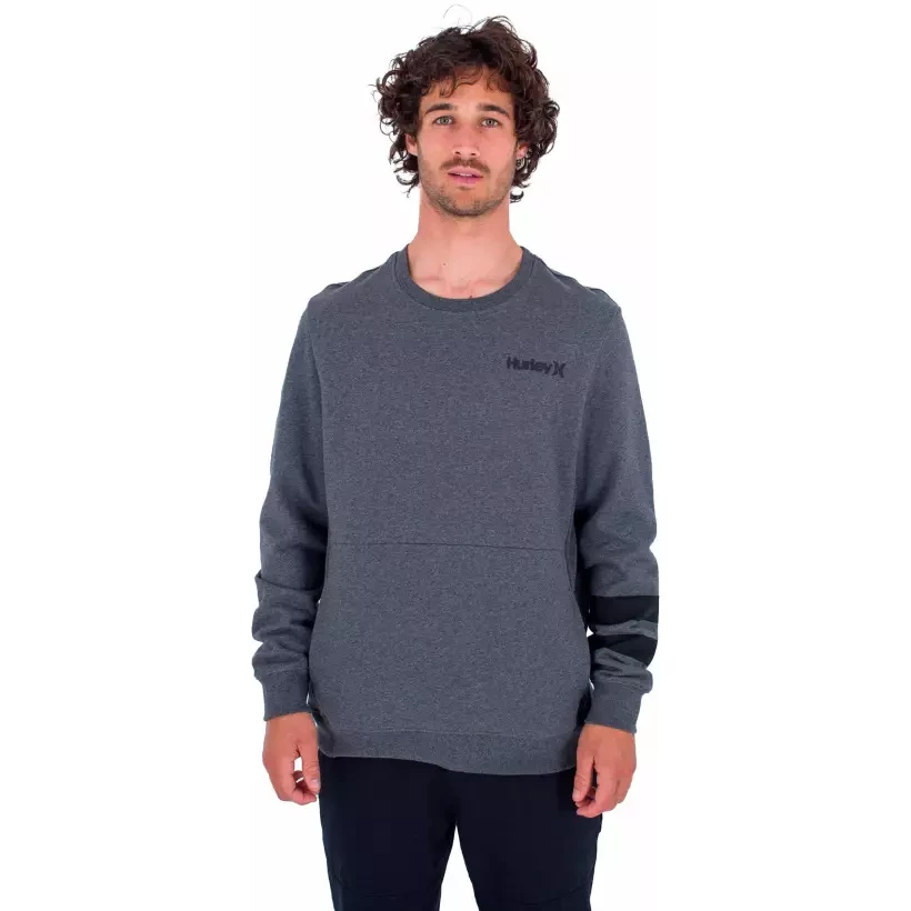 Sweatshirt Hurley Oceancare crew Grey