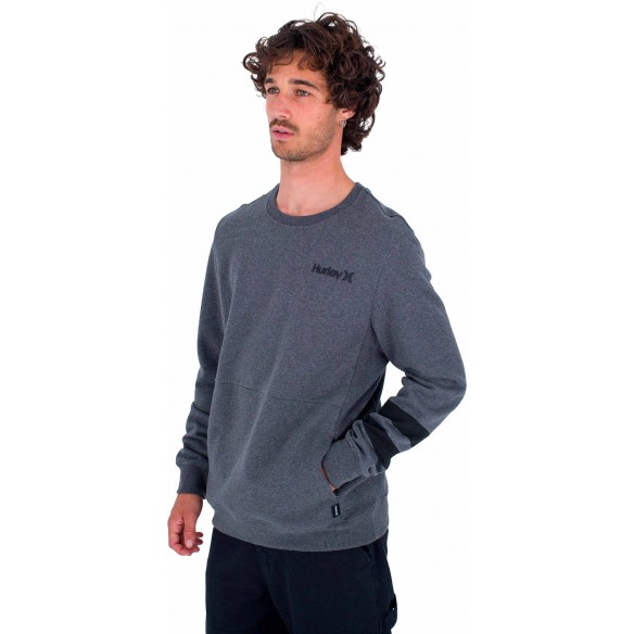 Sweatshirt Hurley Oceancare crew Grey