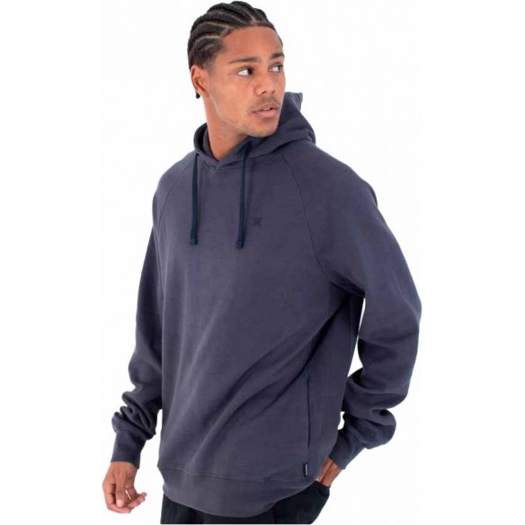 Suéter Hurley M Low Tide Hood Grey