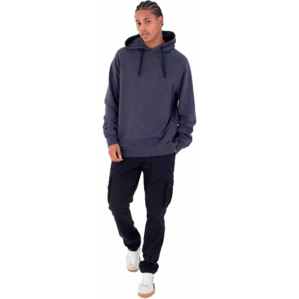 Suéter Hurley M Low Tide Hood Grey