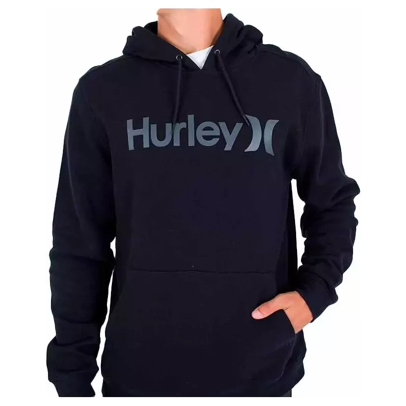 Sweat-shirt Hurley Solid Fleece Black