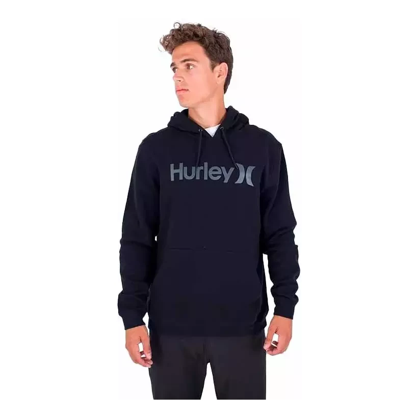Sweatshirt Hurley Solid Fleece Black