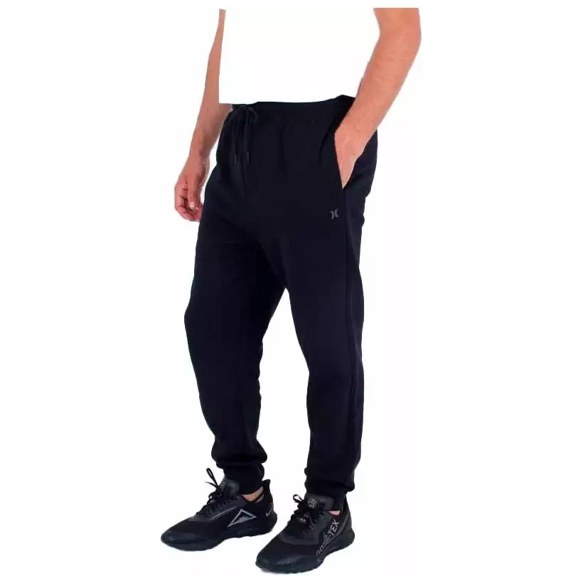 Pantalone da tuta Hurley Solid Fleece jogger Black
