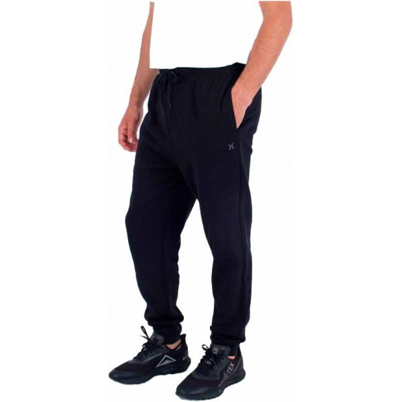 Pantalon de chandal Hurley Solid Fleece jogger Black