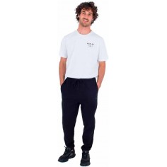 Calça de moletom Hurley Solid Fleece jogger Black
