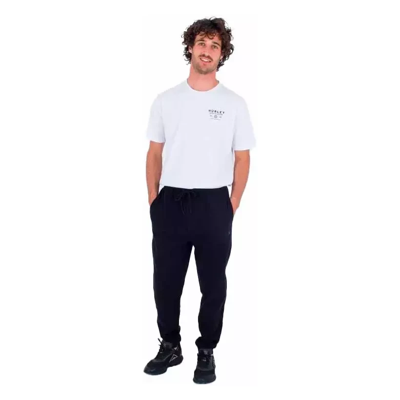 Pantalone da tuta Hurley Solid Fleece jogger Black