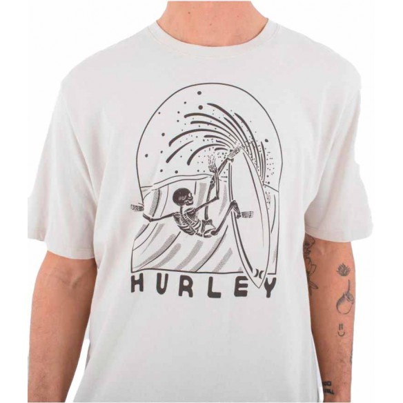 Camisa Hurley LaidTo Rest White