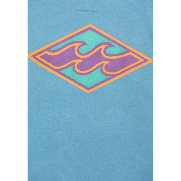 Sweatshirt Billlabong Foundation Boys blue wash