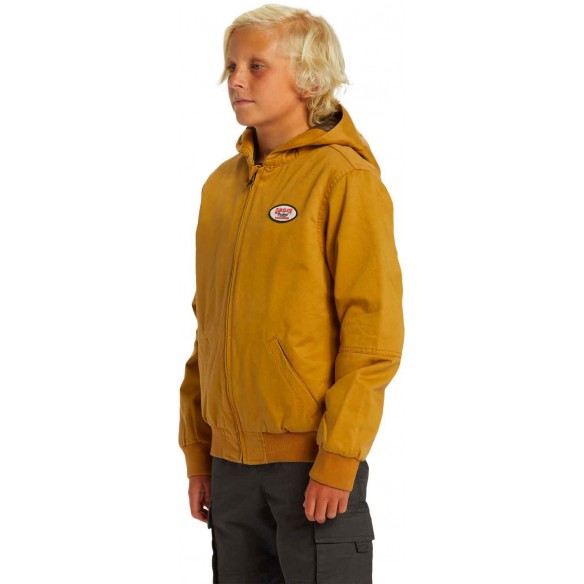 Manteau Quiksilver let´s go to school Youth Bone brown