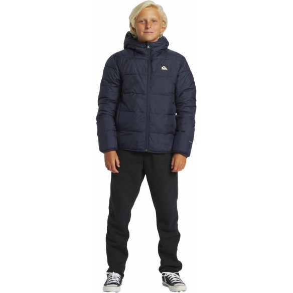 giacca Quiksilver Scaly Reversible Dark Navy