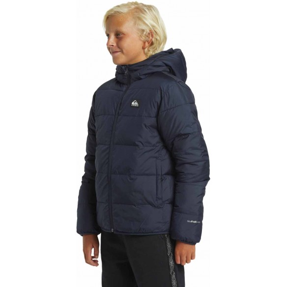 giacca Quiksilver Scaly Reversible Dark Navy