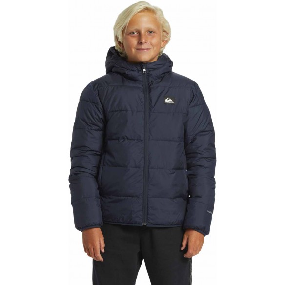 giacca Quiksilver Scaly Reversible Dark Navy Brown