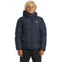 Jacket Quiksilver Scaly Reversible Dark Navy Brown