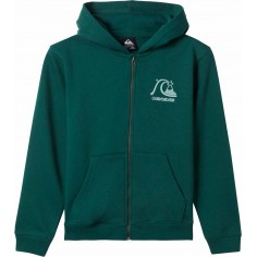 Felpa Quiksilver Graphic Zip Youth Forest