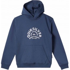 Sweatshirt Quiksilver Graphic Youth Hoodie Vintage Indigo