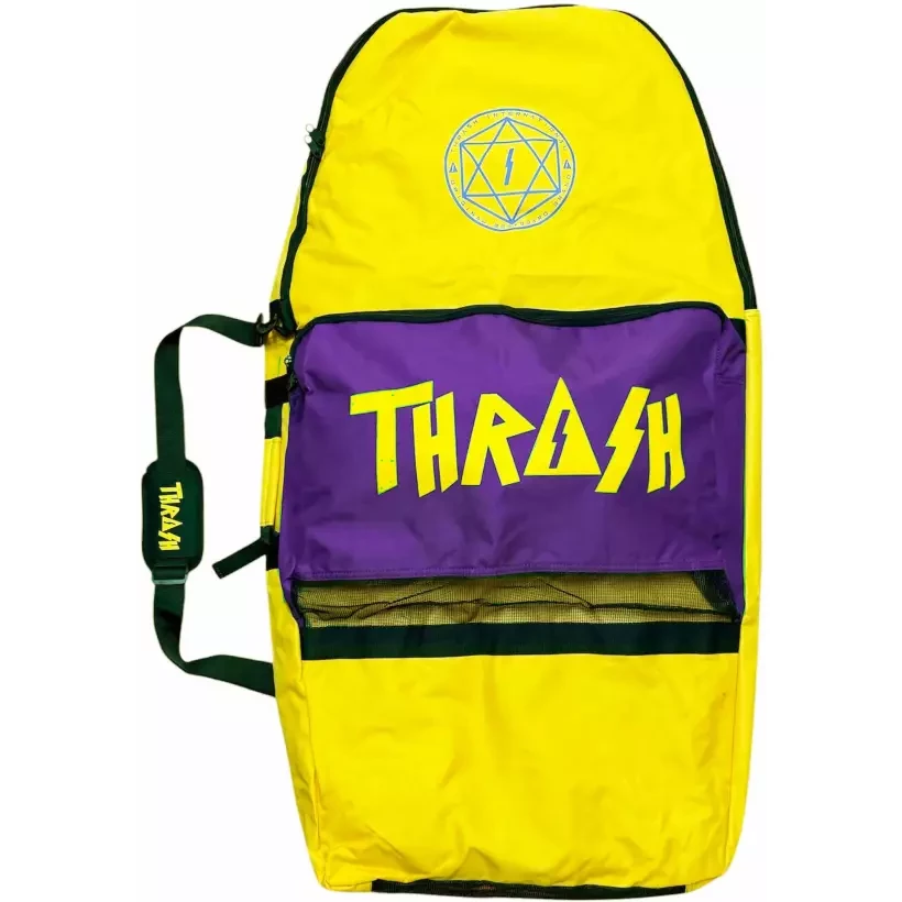 Housse bodyboard Thrash Daily retro Yellow/Purple