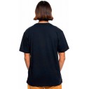 T-Shirt quiksilver Simple Lettring Black