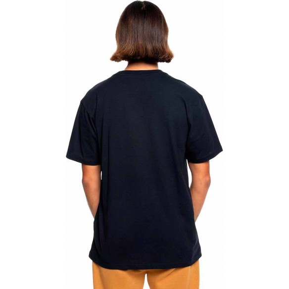 T-Shirt quiksilver Simple Lettring Black
