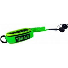 Bodyboard leash Thrash Biceps V-Grip 8mm Full Green
