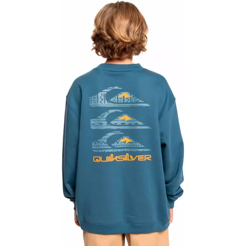 Suéter Quiksilver Screen Vintage Indigo