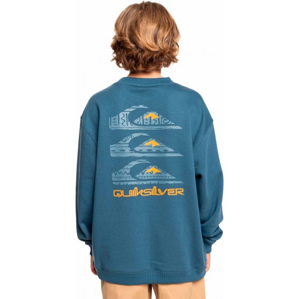 Suéter Quiksilver Screen Vintage Indigo