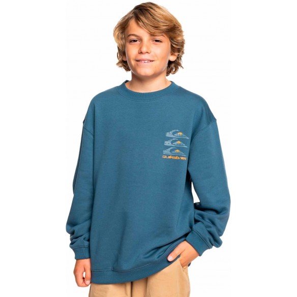 Sweatshirt Quiksilver Screen Vintage Indigo